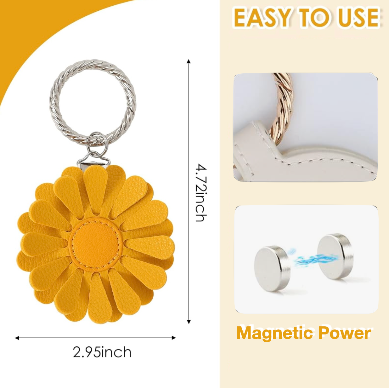 SnapPal Hat Sunglass Magnetic Clip For Travel