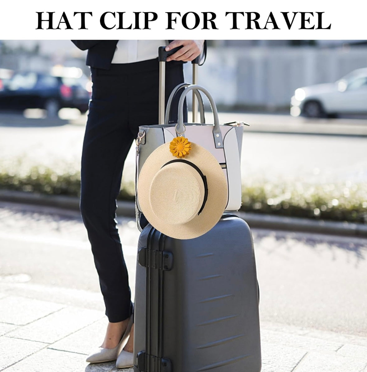 SnapPal Hat Sunglass Magnetic Clip For Travel