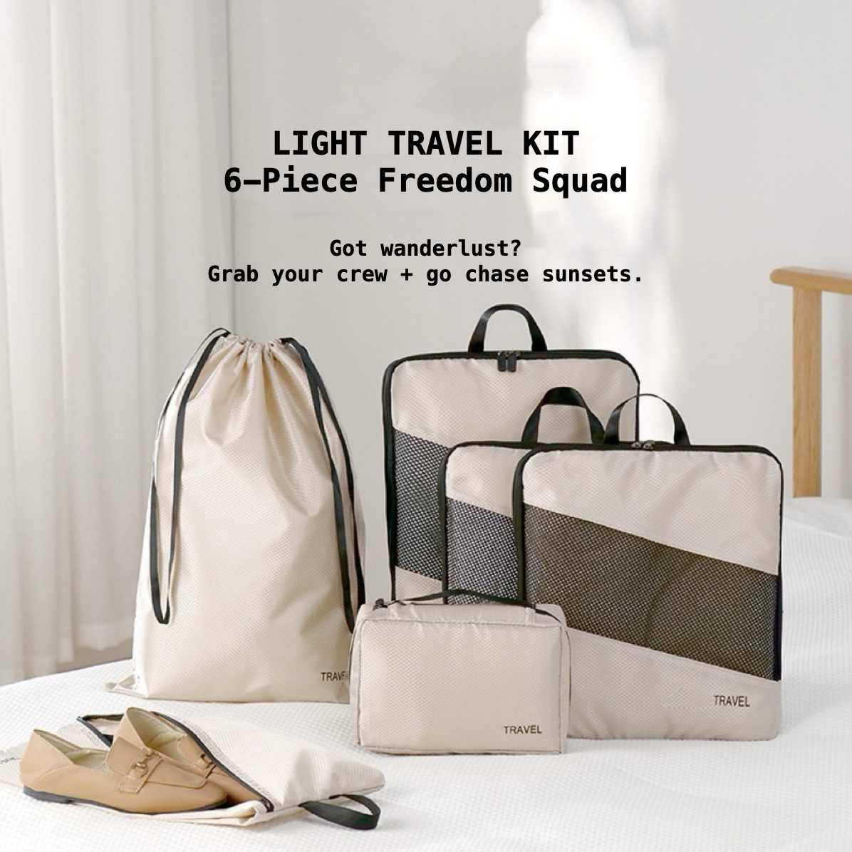 SnapPal PackFlow 6-System For Travel