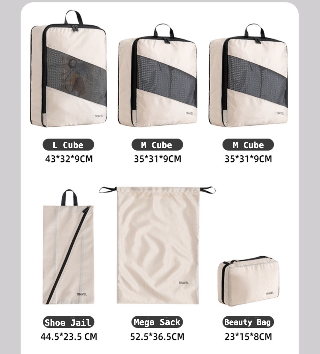 SnapPal PackFlow 6-System For Travel