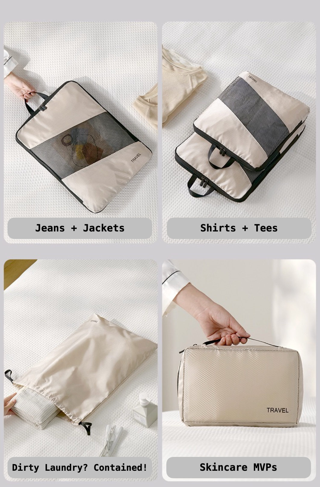 SnapPal PackFlow 6-System For Travel