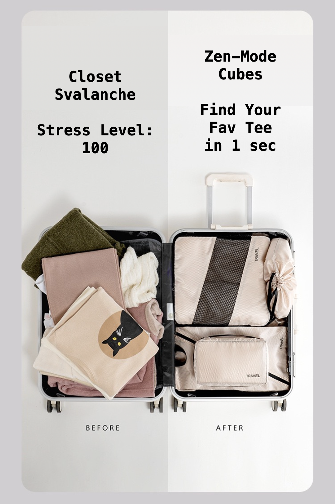 SnapPal PackFlow 6-System For Travel