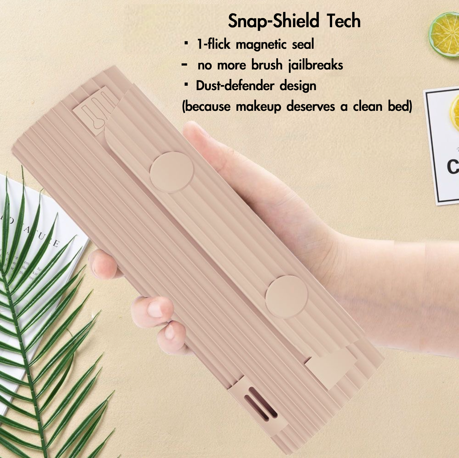 Snap-Shield Brush Organizer