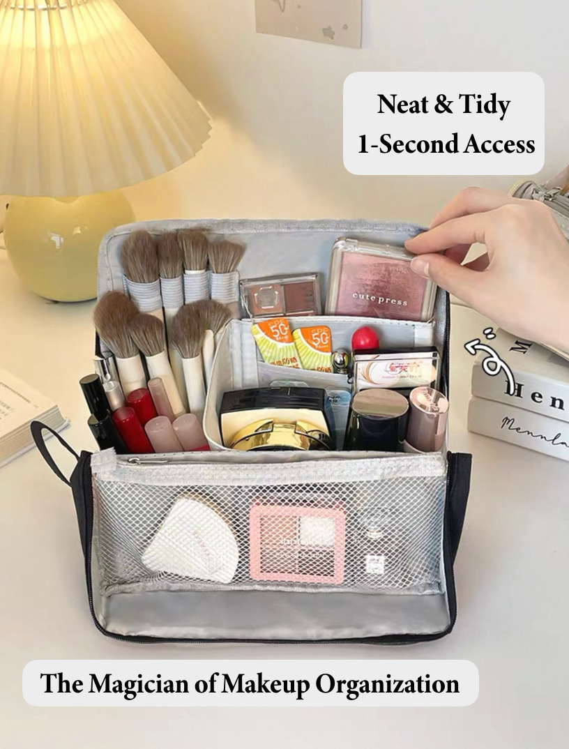 SnapPal Canva Magnetic Makeup Bag