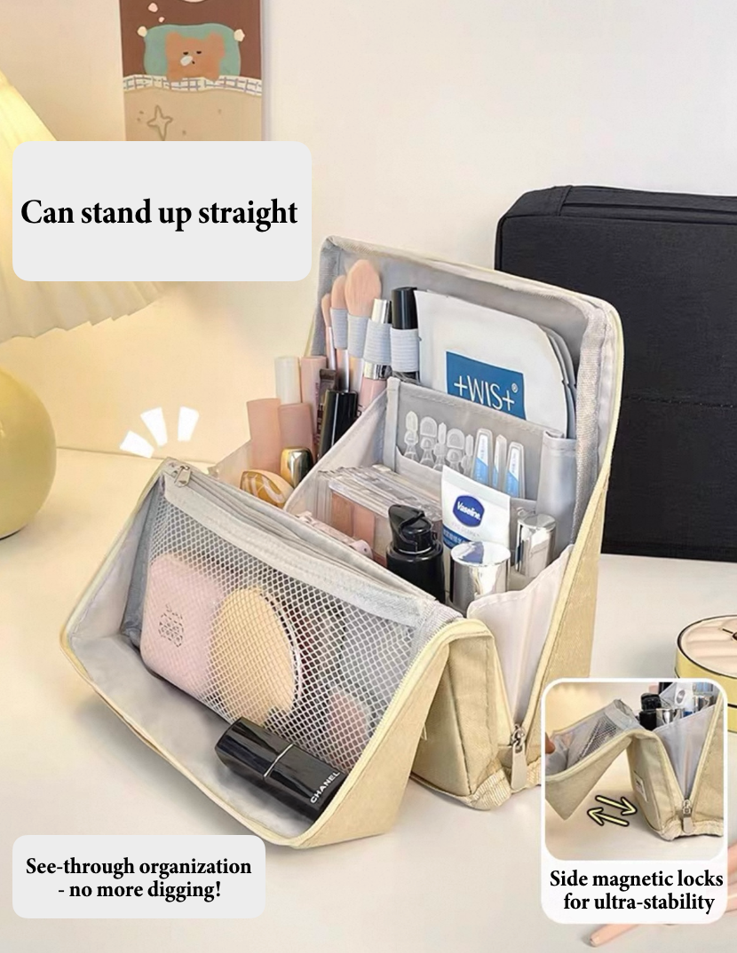 SnapPal Canva Magnetic Makeup Bag