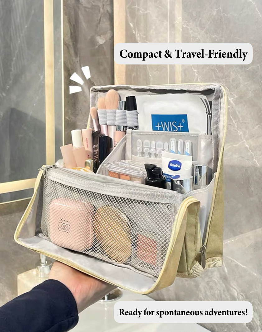 SnapPal Canva Magnetic Makeup Bag