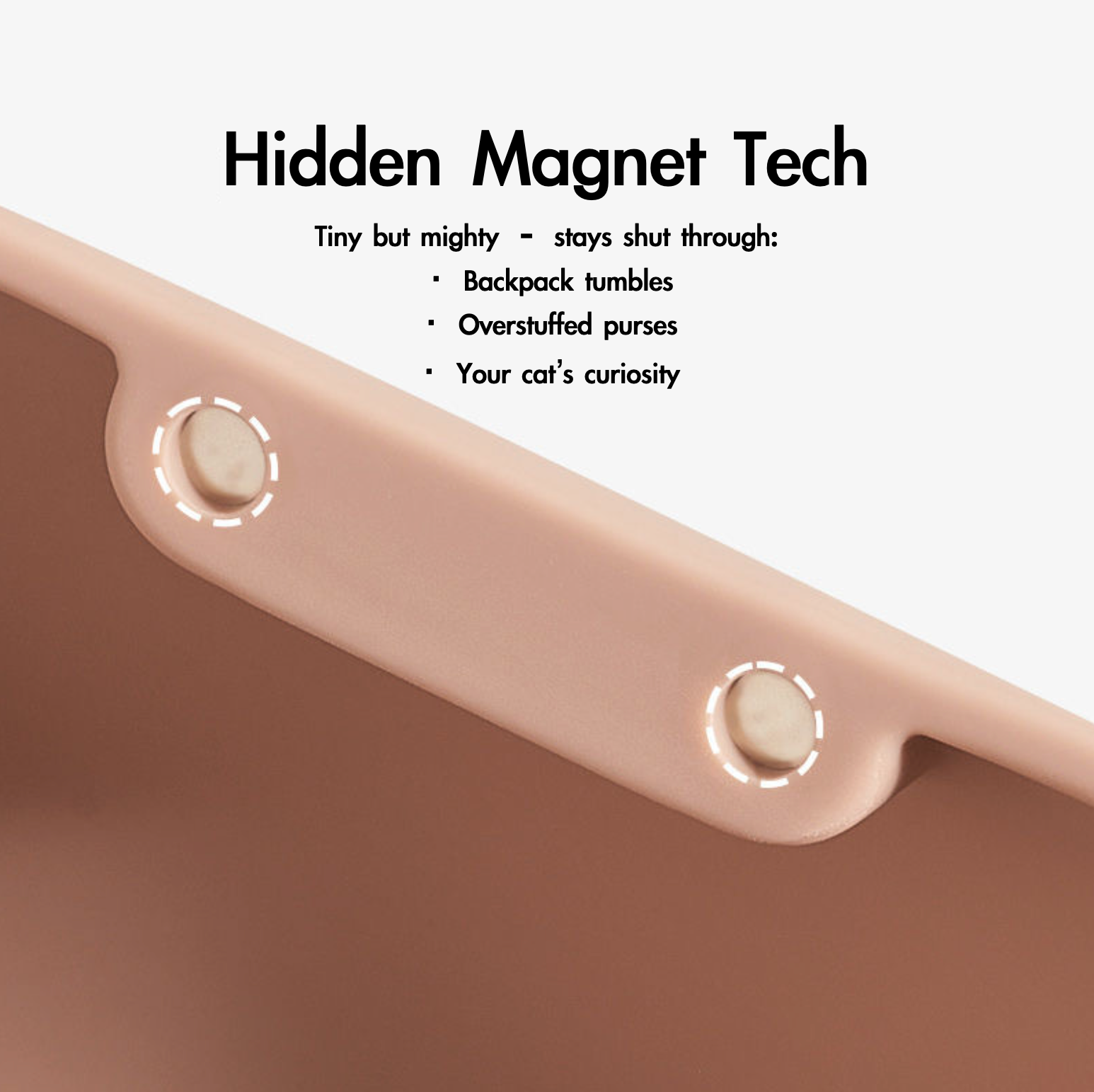 SnapPal Squeeze-Snap Silicone Brush Case