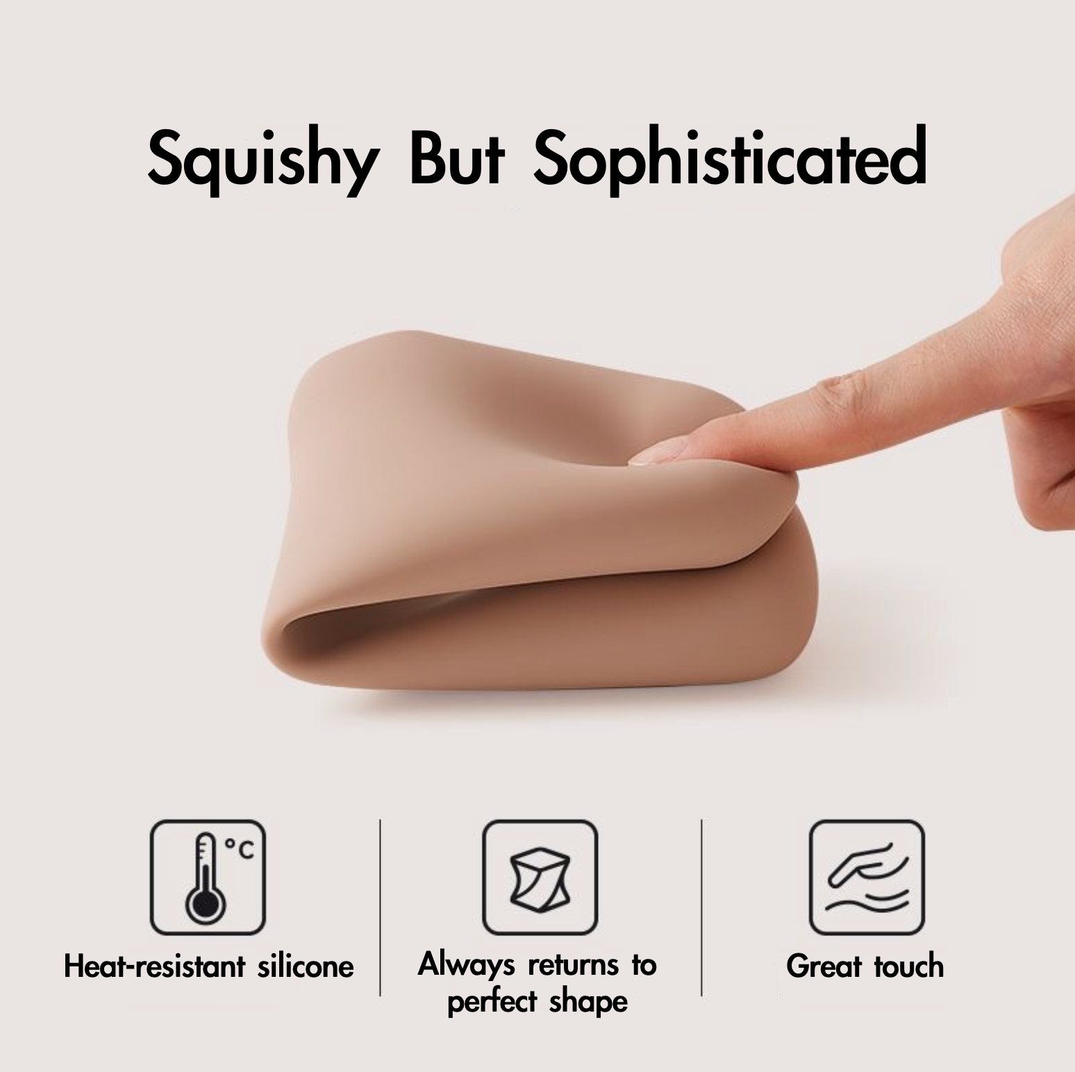 SnapPal Squeeze-Snap Silicone Brush Case
