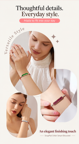 SnapPal Orbit Smart Bracelet — everyday styling