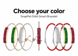 SnapPal Orbit Smart Bracelet — color and strap options