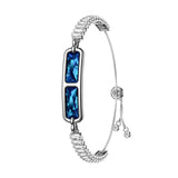 SnapPal Orbit Smart Bracelet — blue clear