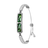 SnapPal Orbit Smart Bracelet — green clear