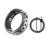 SnapPal Orbit Smart Ring — Chain Silver