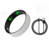 SnapPal Orbit Smart Ring — Glitter Silver