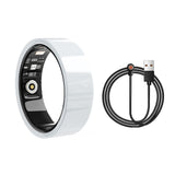 SnapPal Orbit Smart Ring — Gloss White