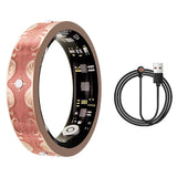 SnapPal Orbit Smart Ring — Ornate Coral