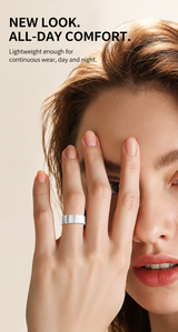 Smart ring worn on a finger