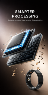 Smart ring processing illustration
